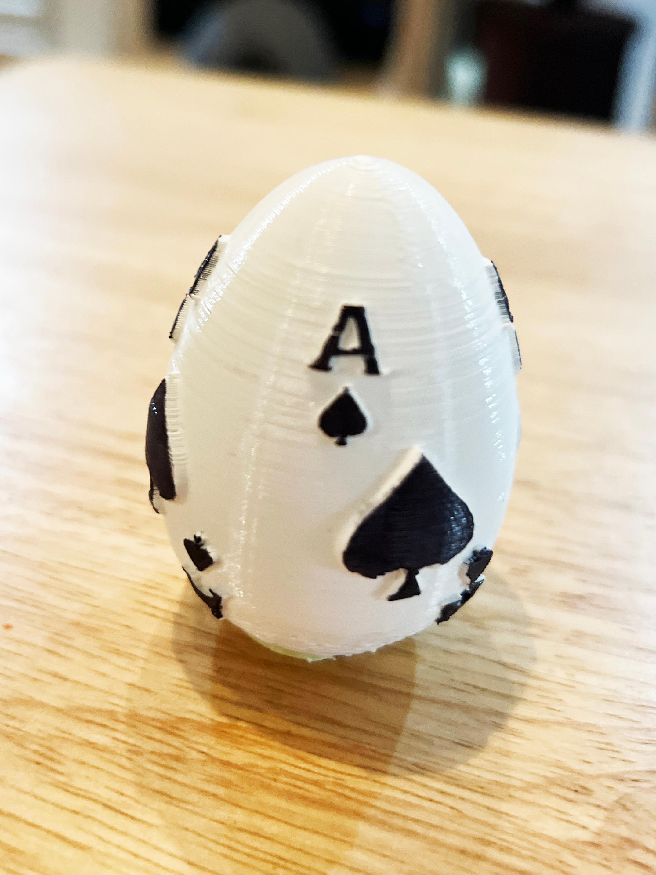 The Egg of Spades.stl 3d model