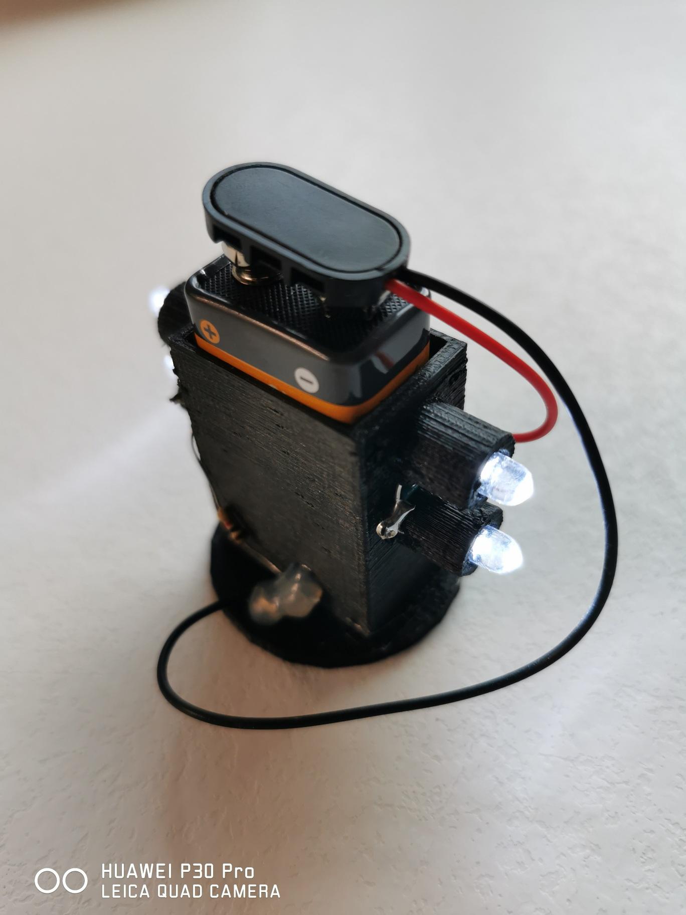 9volt4LEDlight.obj 3d model