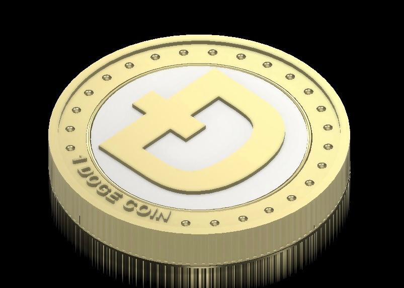 Dogecoin  3d model