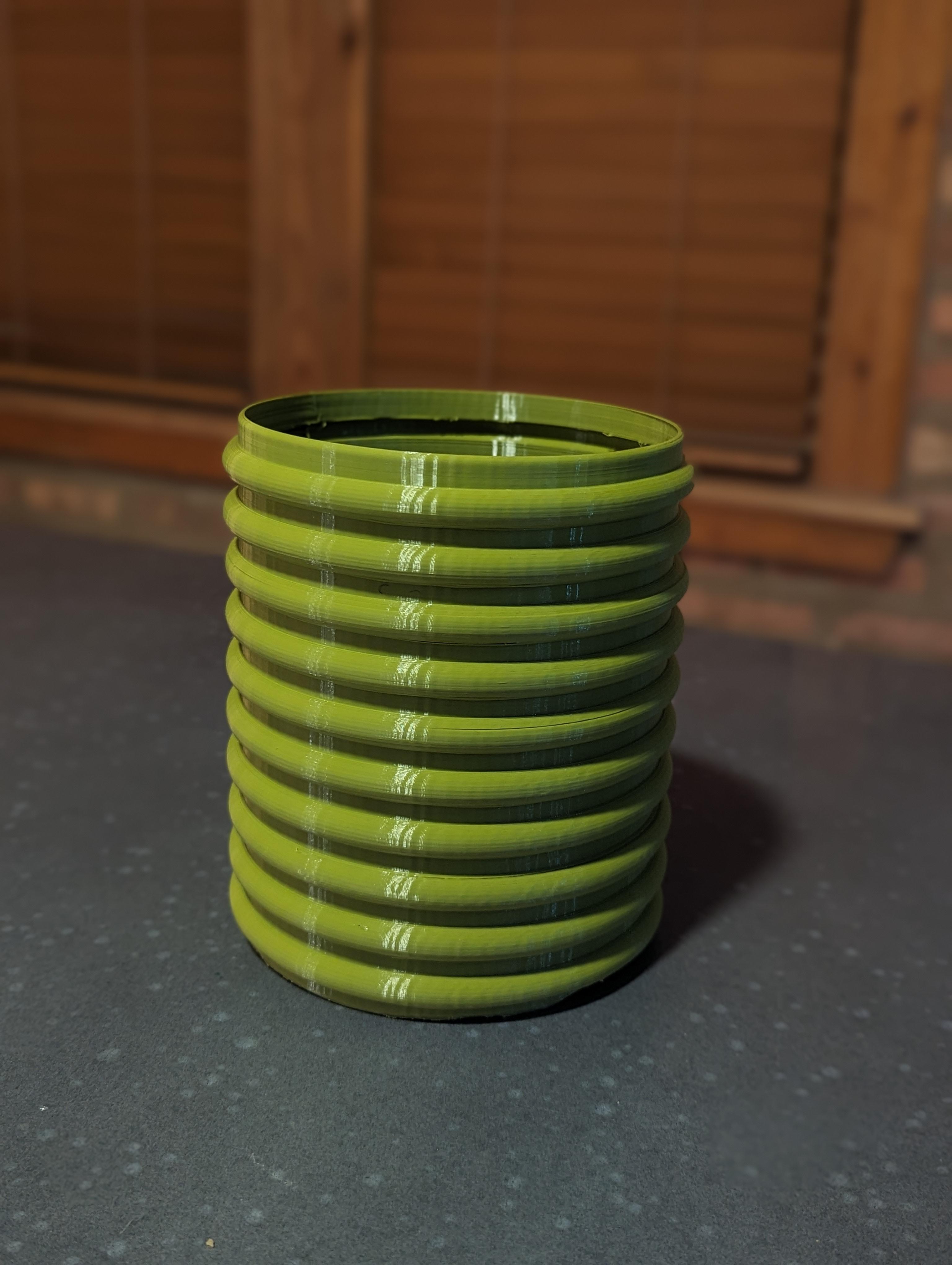 Ribbed Vase 3d model