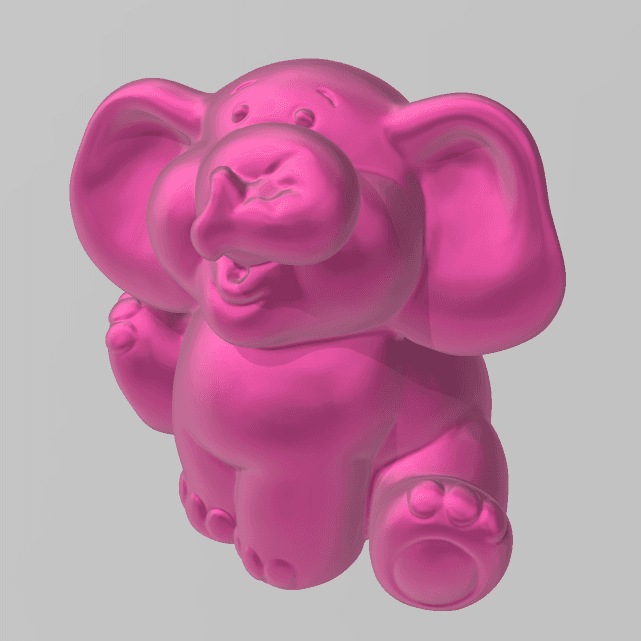 Elephant mini 3d model