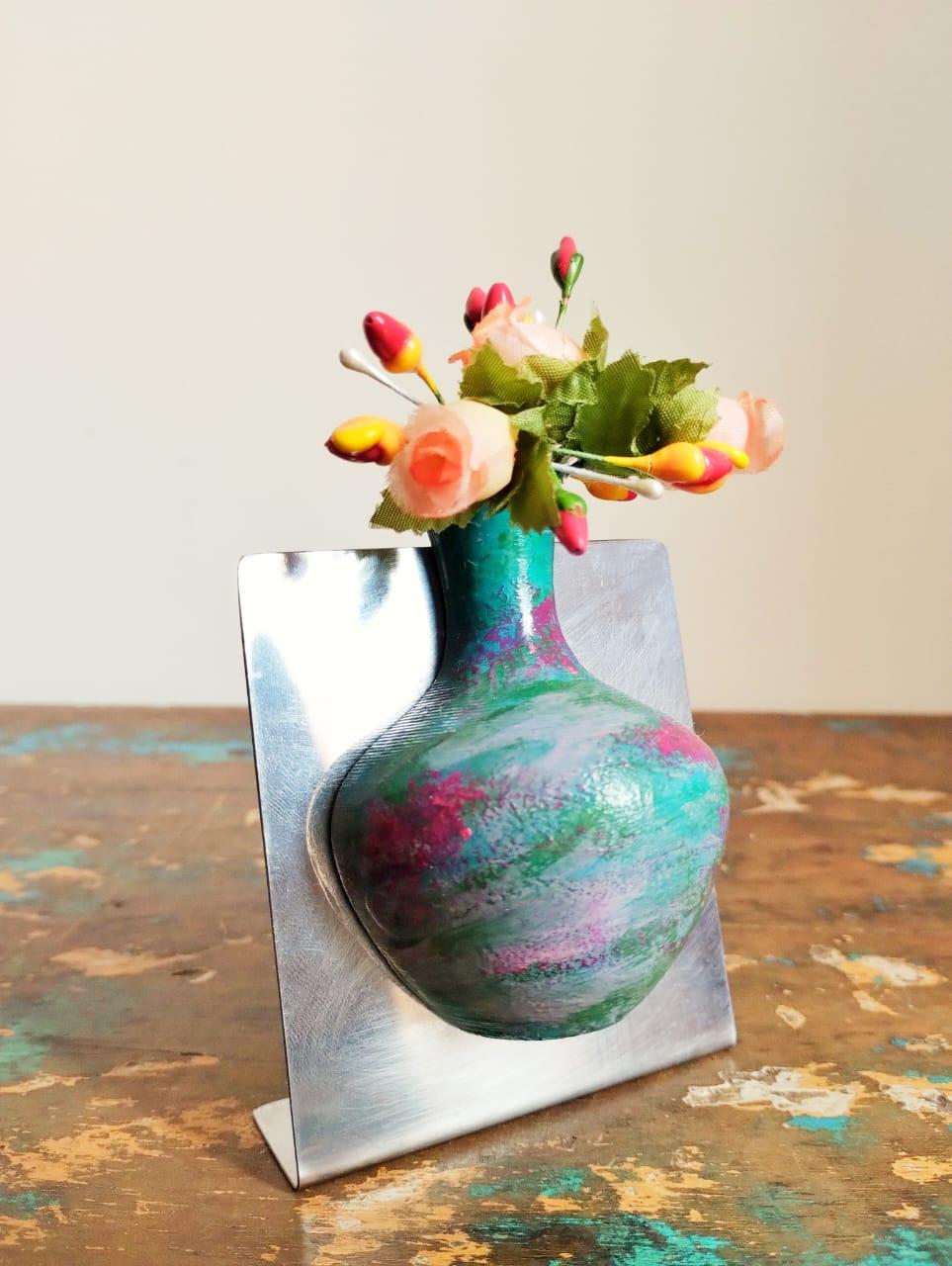 MAGNETIC FRIDGE VASE - FLOWER 3d model