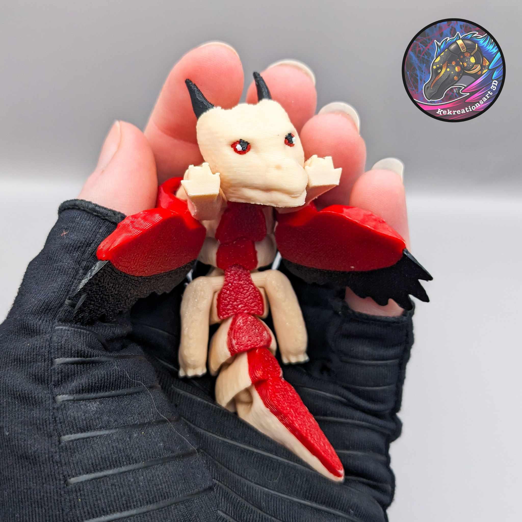 Baby Flexi  Syris Dragon 3d model