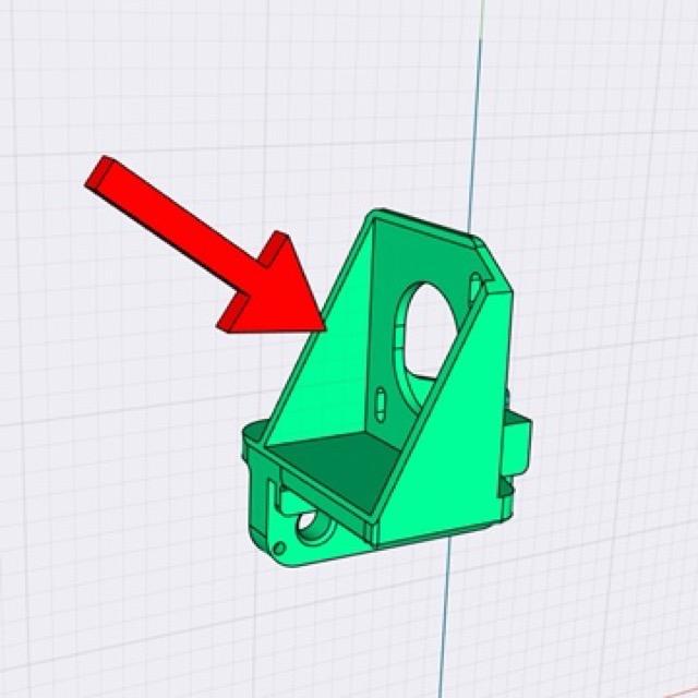 Ender3v2 BMG direct drive adapter (Drivinator Remix) 3d model