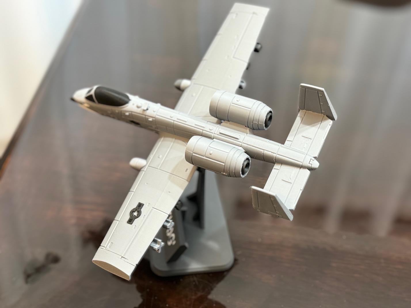 A-10 'Warthog' Kit (No Support, No AMS, No Glue) - Overture Matte Light Gray
Polymaker Polyterra Cotton White
Polymaker Polyterra Ash Gray
Bambu Labs Matte Black - 3d model