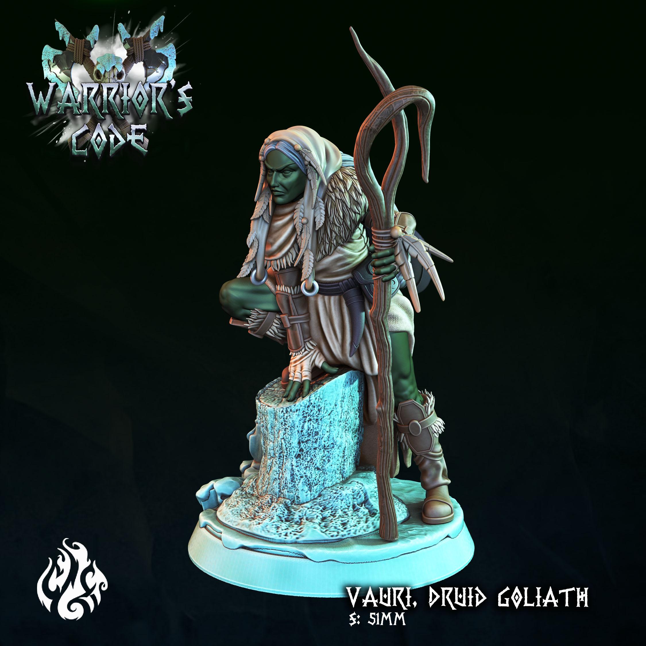 Vauri, Druid Goliath 3d model