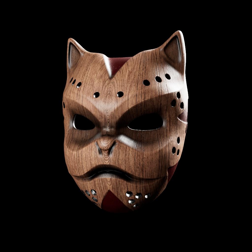 Kakashi Anbu Mask Remake 3d model