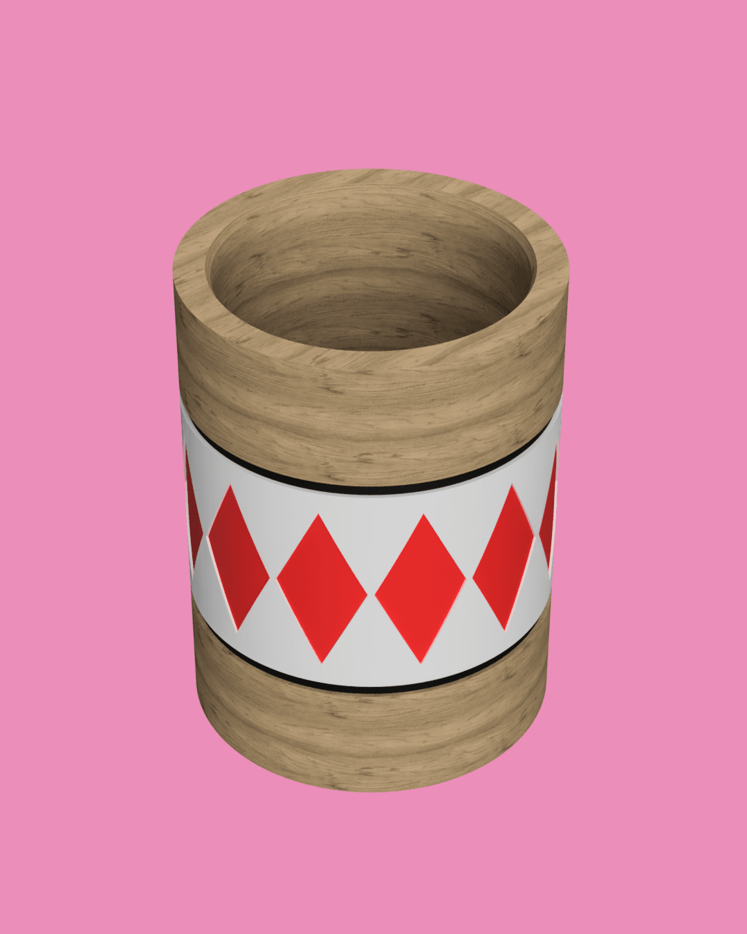 CanCup - Harley Quinn's Wooden Mallet 3d model