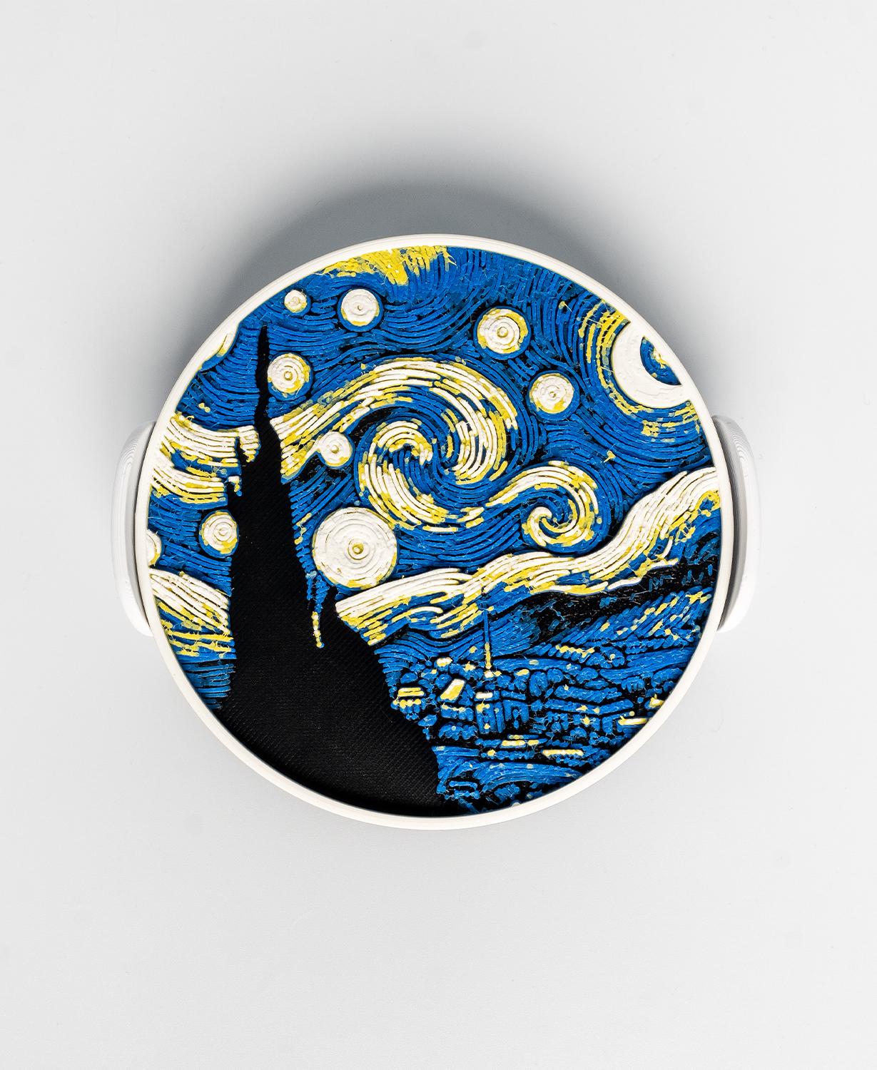 Starry Night Coaster 3d model