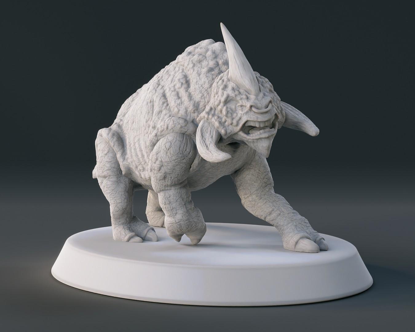 1:48 Scale Reek Miniatures - 3D Print Files 3d model