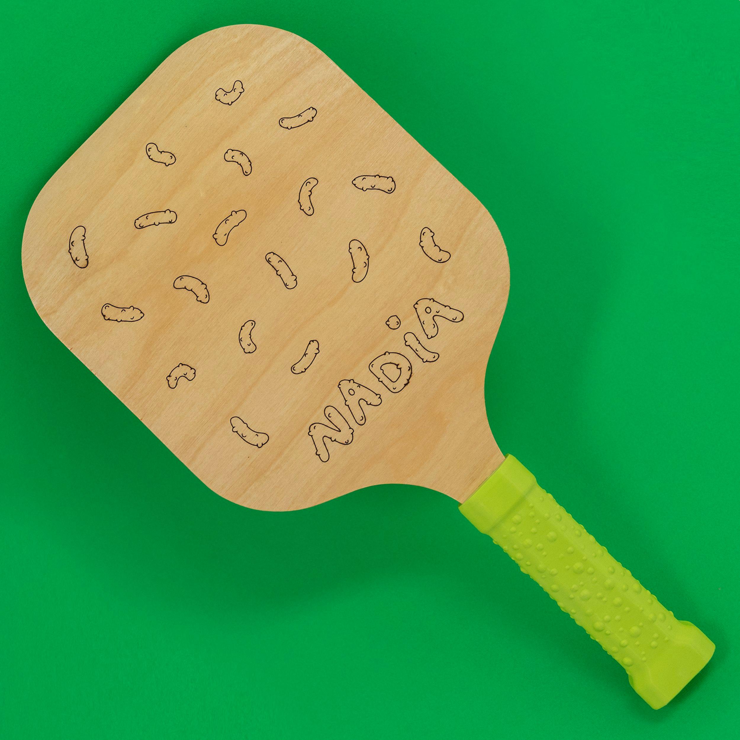 Pickle Ball Paddle (3D Print + CNC + Laser Files) 3d model