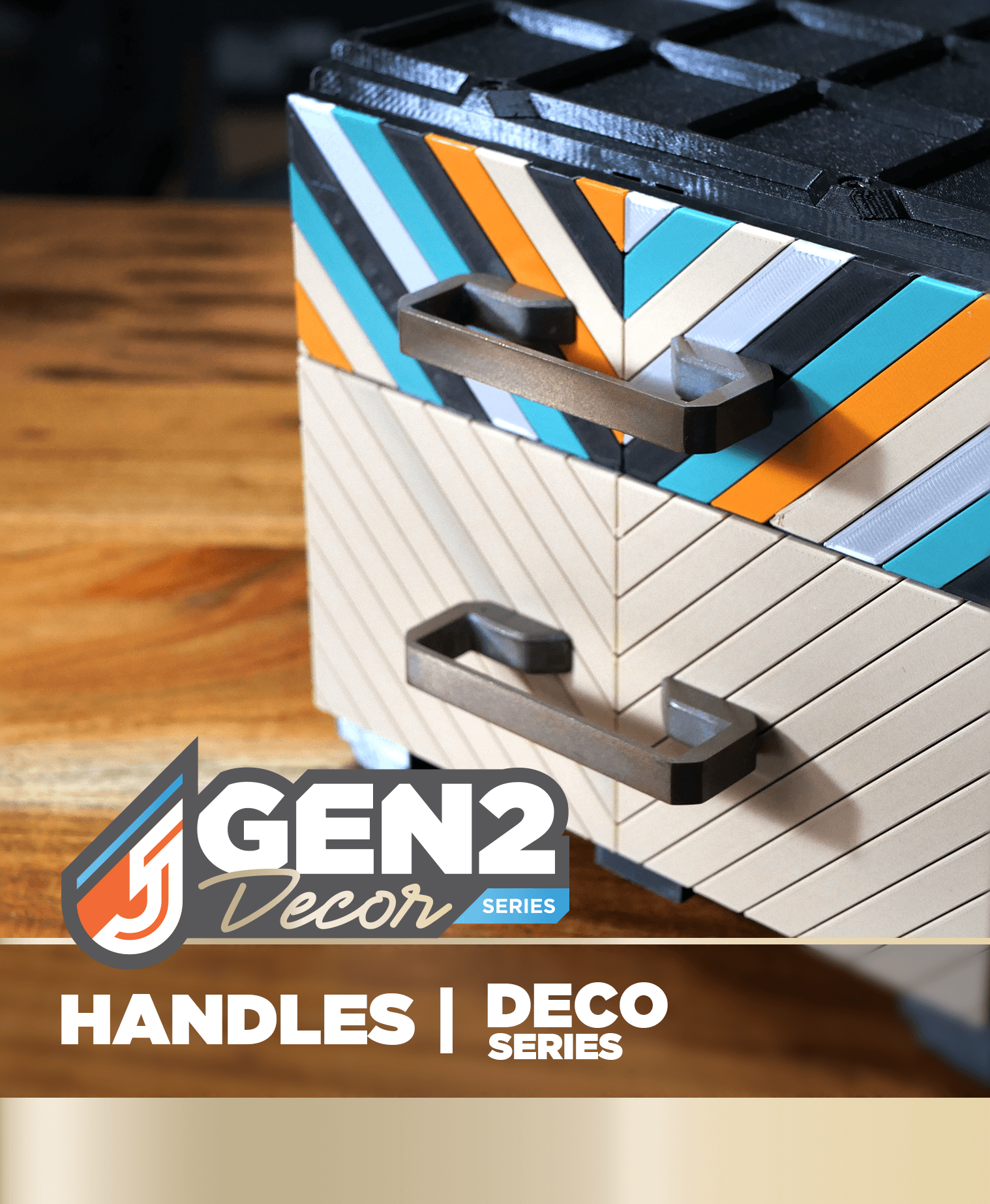 GEN2 Decor Handles - Deco Series 3d model