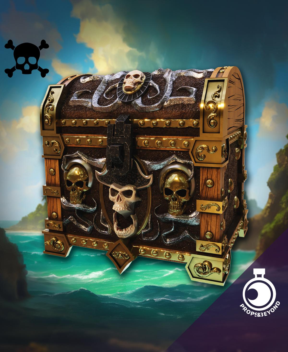 Cursed Chest 3d model