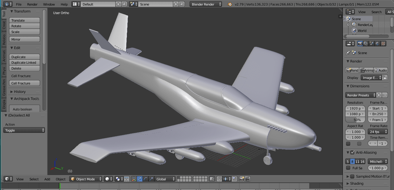 P51.stl 3d model