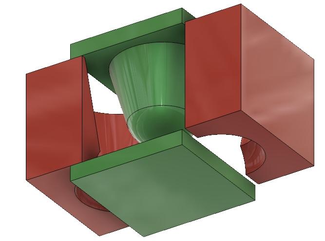 Dental Resimix Anmischbecher 3d model