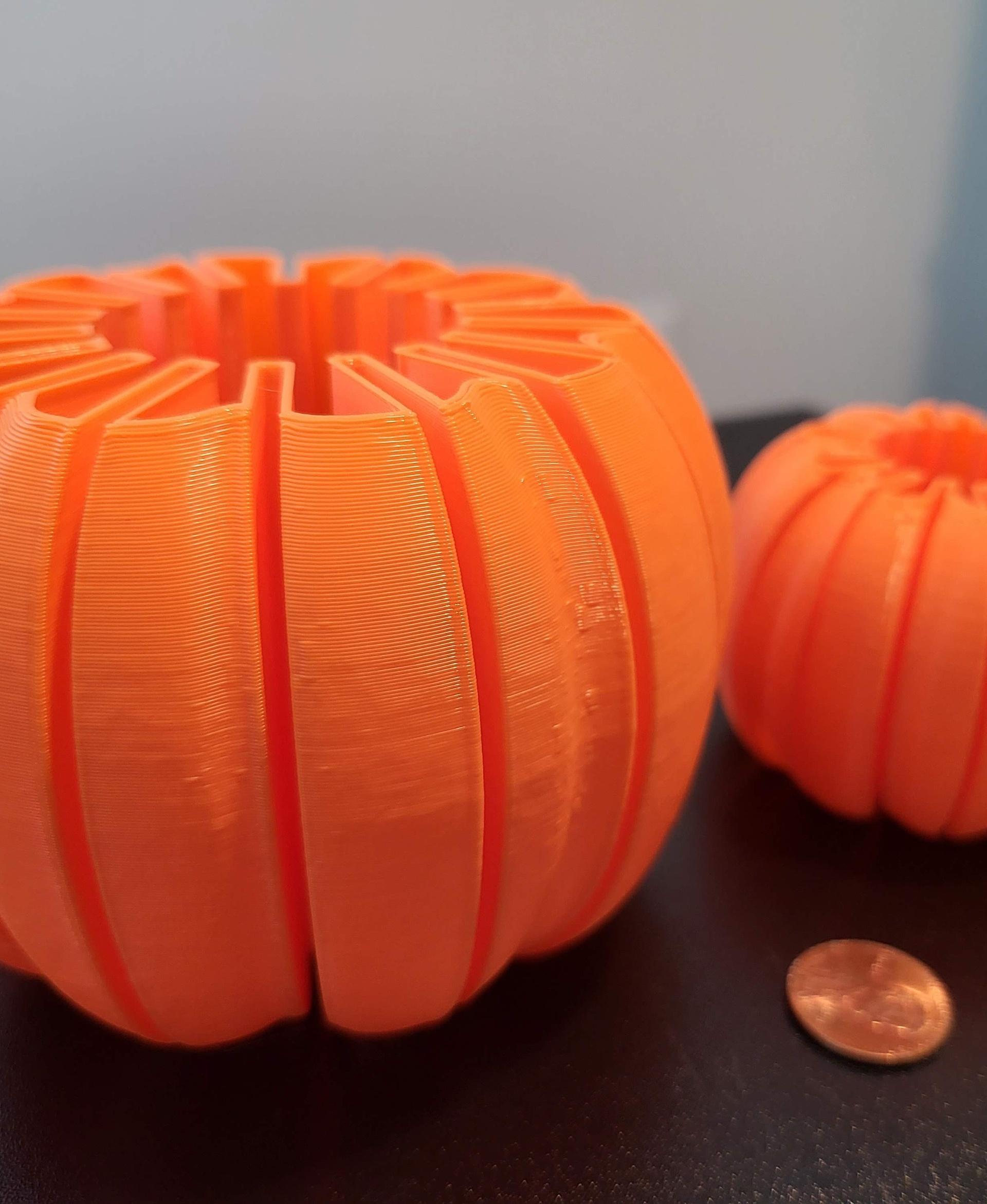 Flexi Fidget Pumpkin 3d model