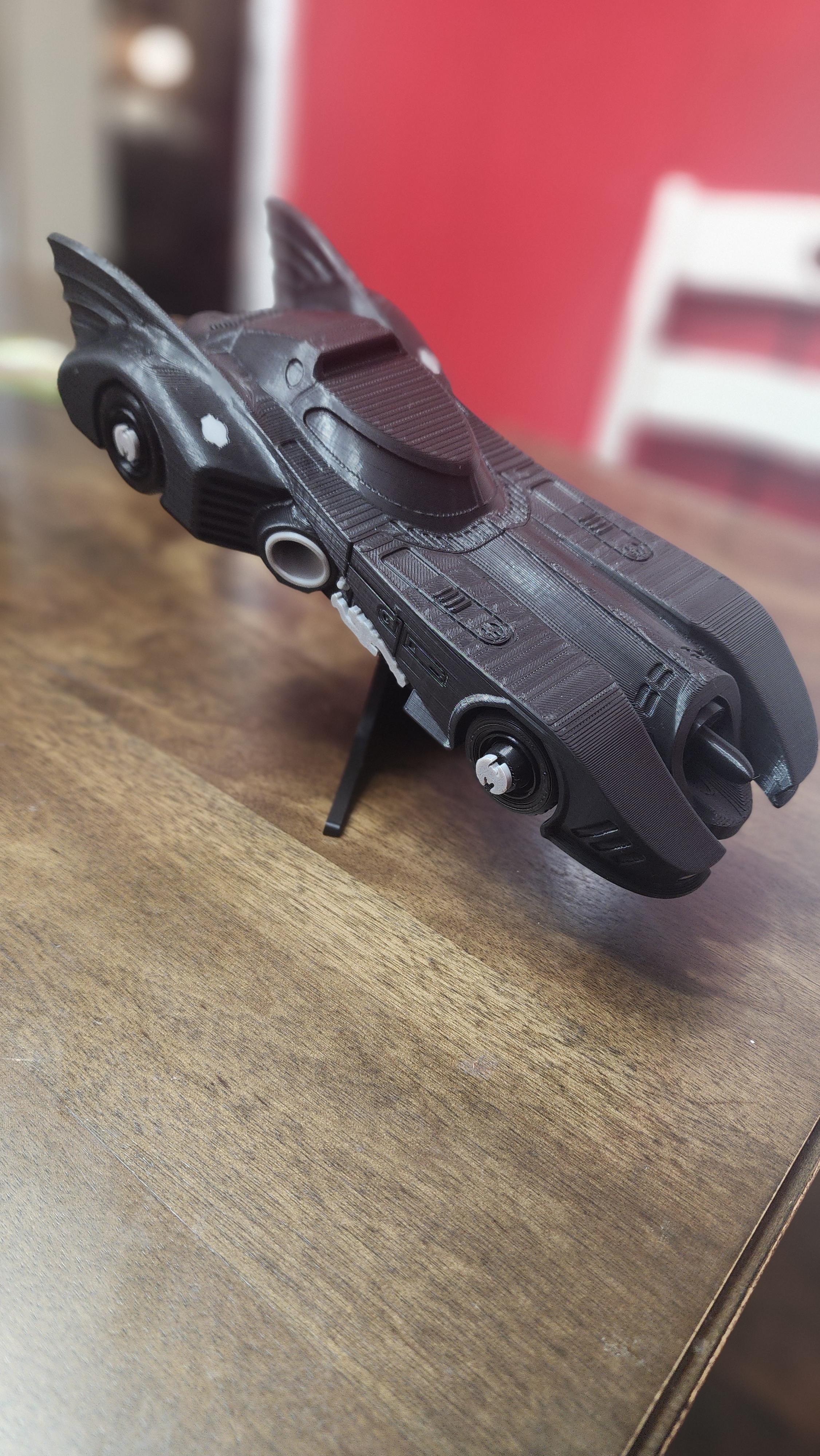 1989 Batmobile Kit (No Support, No AMS, No Glue) 3d model