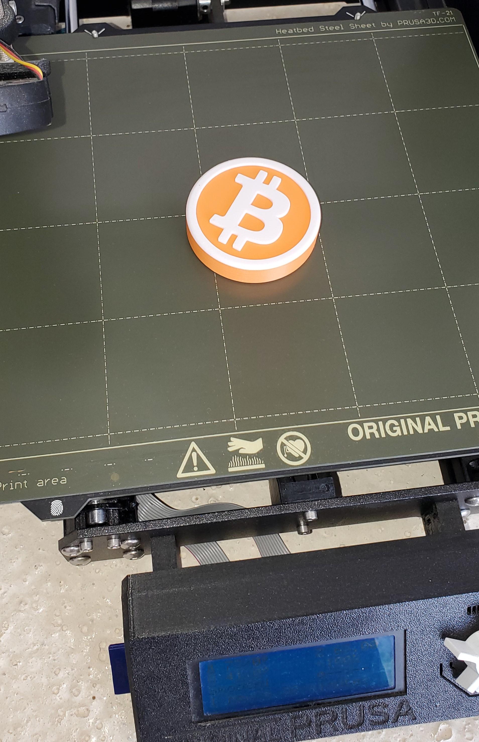 Bottle Opener Bitcoin 3d model