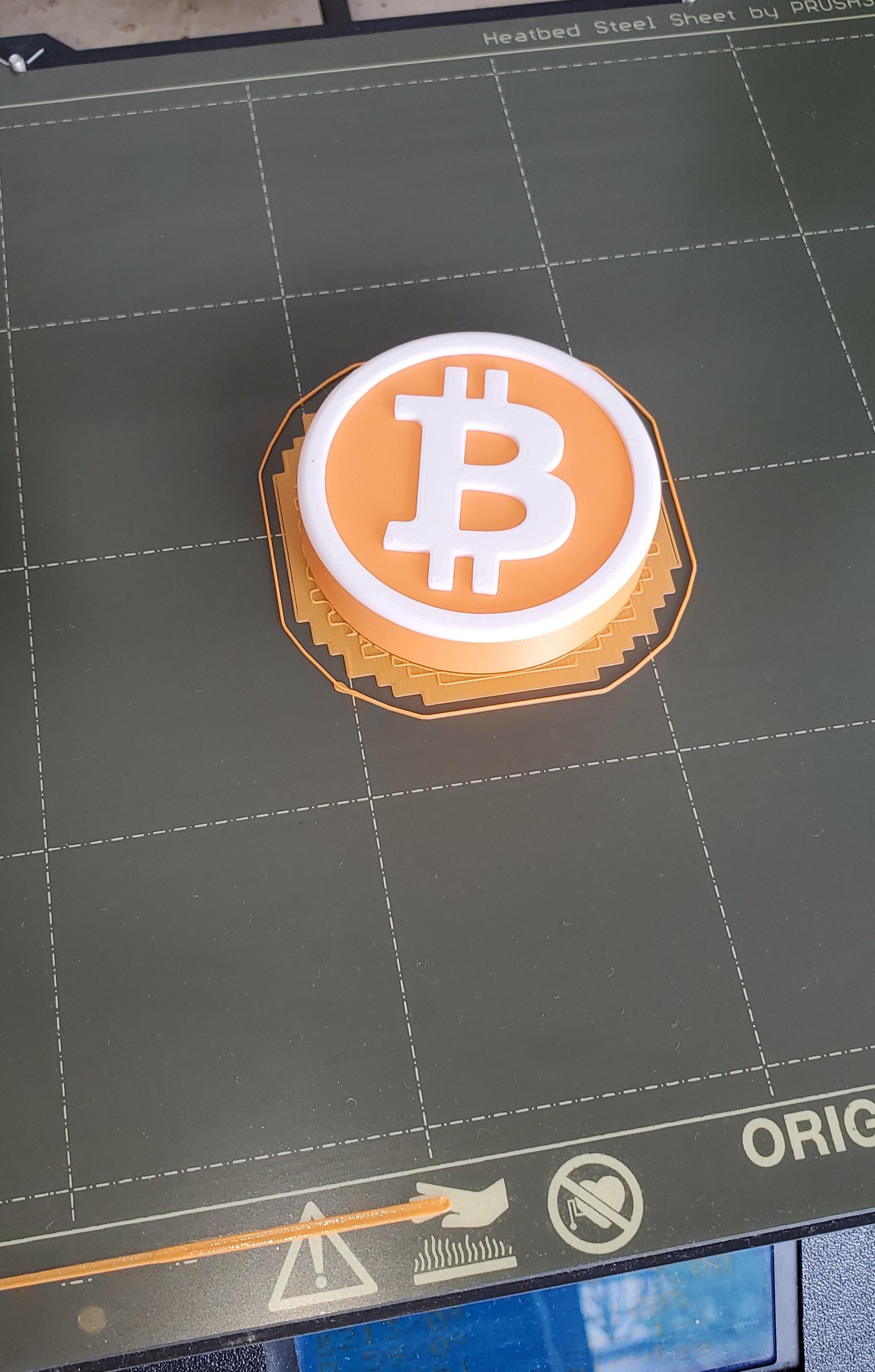 Bottle Opener Bitcoin 3d model