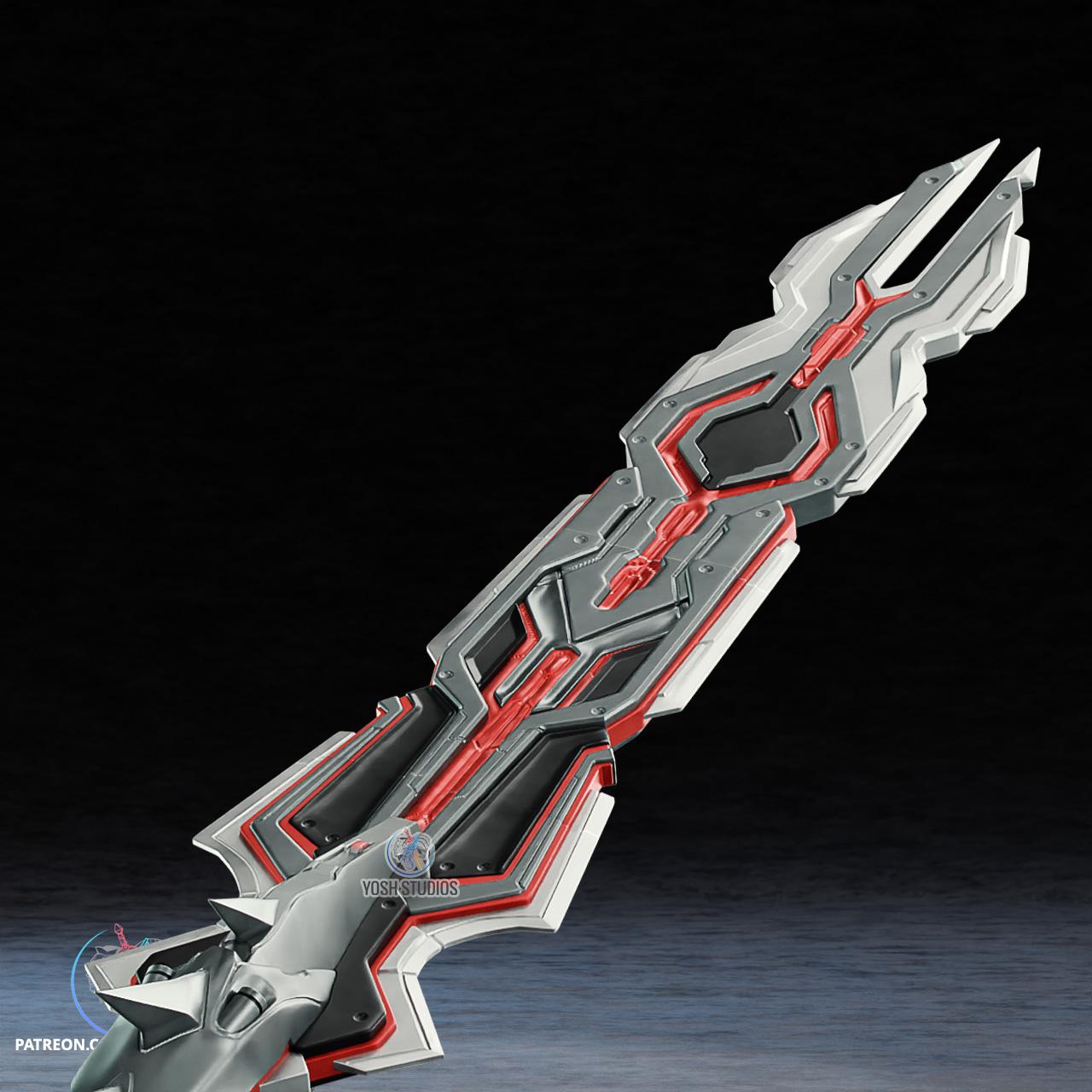 Hell Sword 3D Printer File STL 3d model