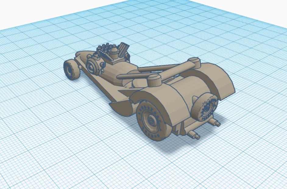 Haunted Raceway 3d model