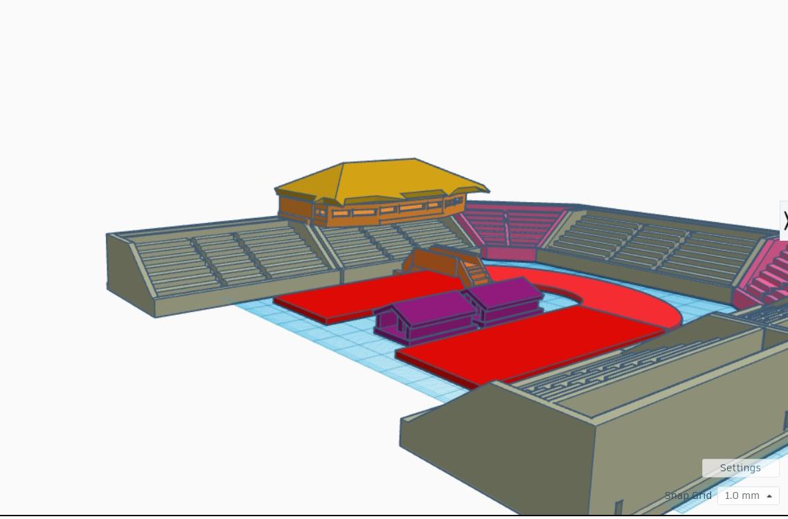 Haunted Raceway 3d model