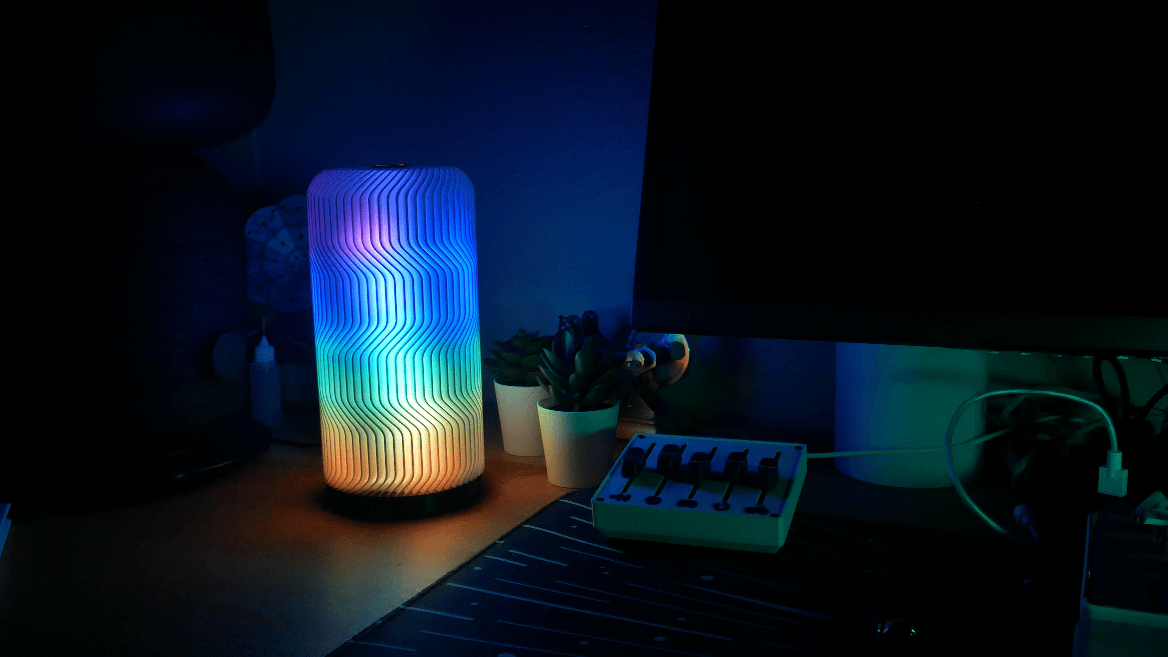 Neowave - RGB WiFi Moodlamp 3d model