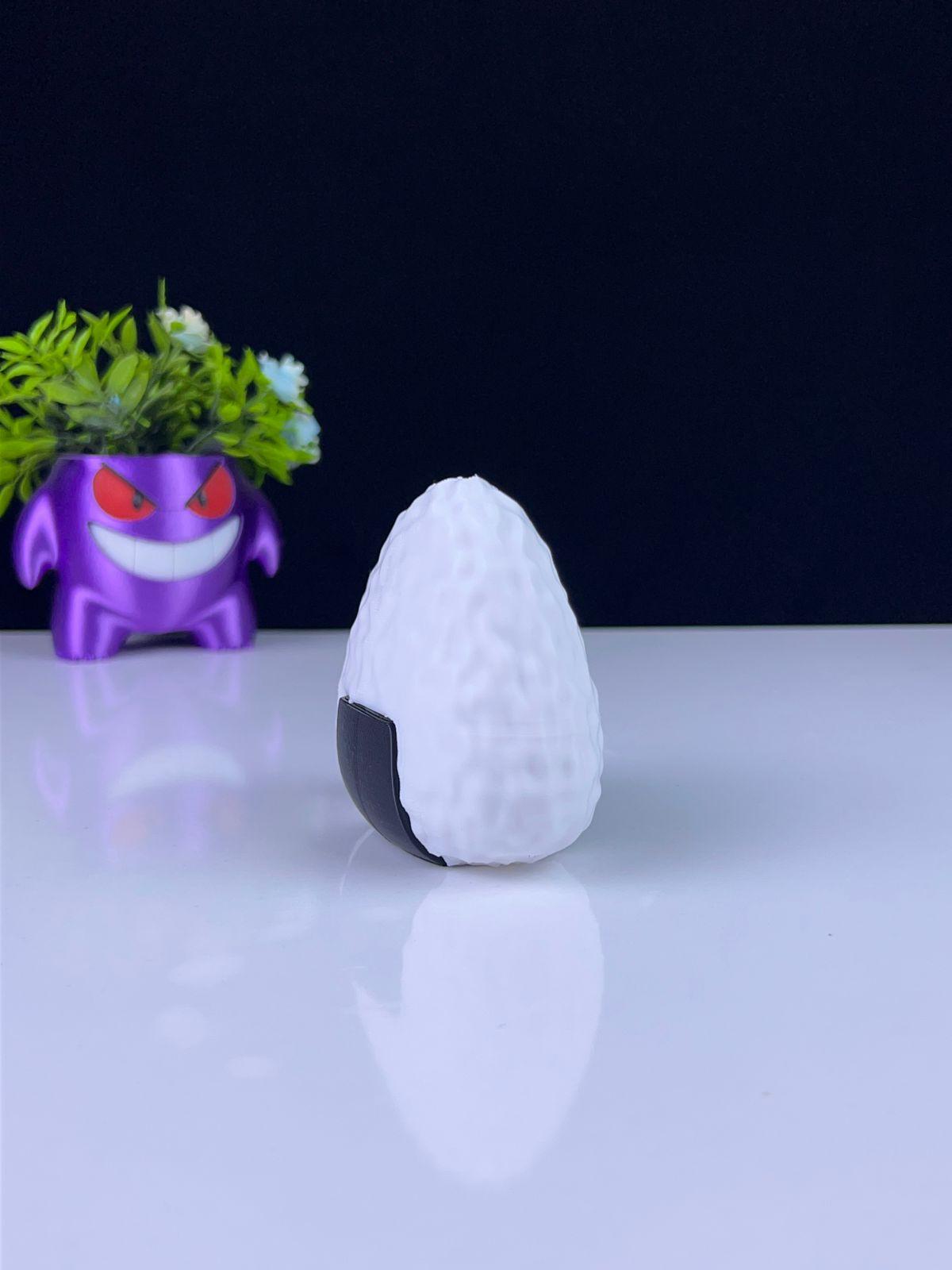 Kawaii Onigiri Sushi - Multipart 3d model