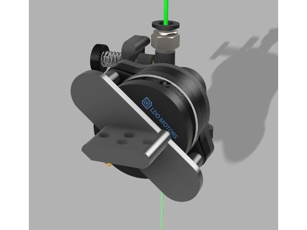 Orbiter LDO Motor Drag Chain Mount (10.x11) 3d model