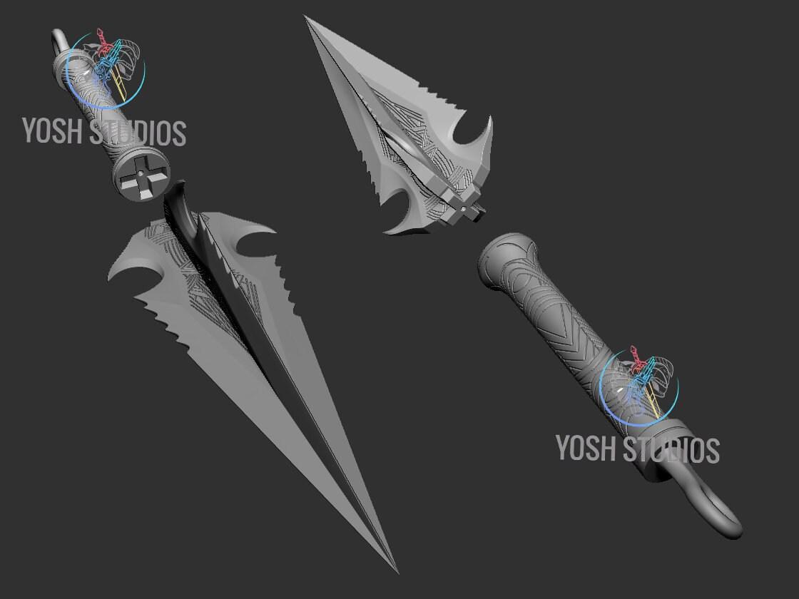 Scorpion Movie Kunai 3D Print File STL 3d model