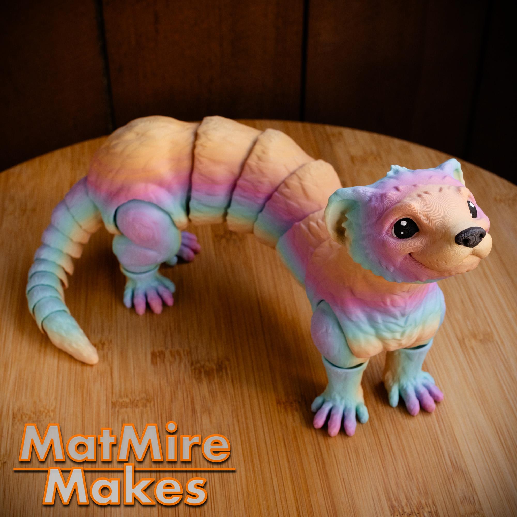 Ferret - Articulated Figure 3d model