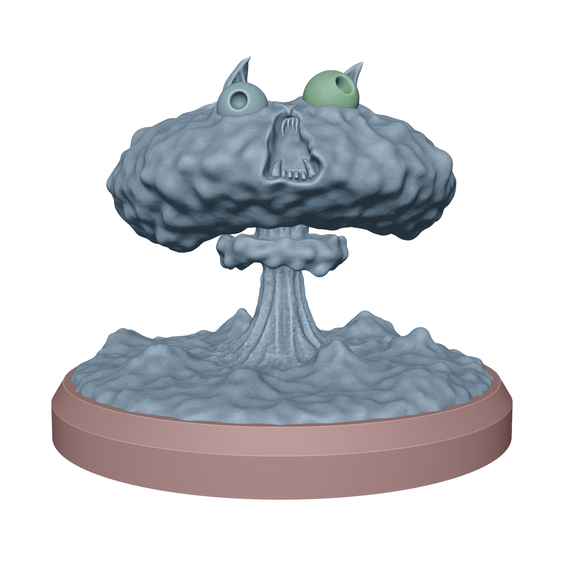 NUKE CAT EXPLODING KITTENS 3d model