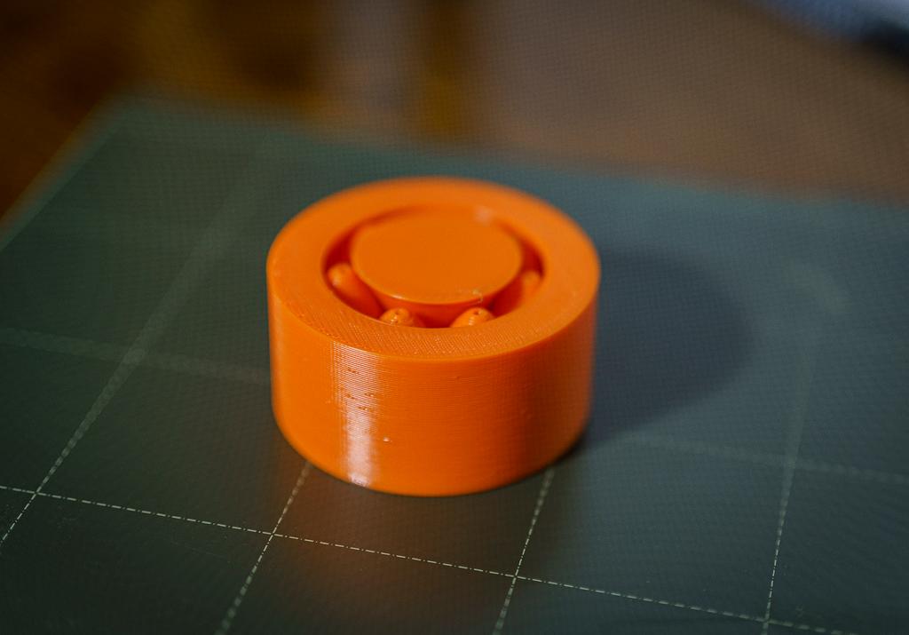 Print-in-Place Roller Bearing 3d model