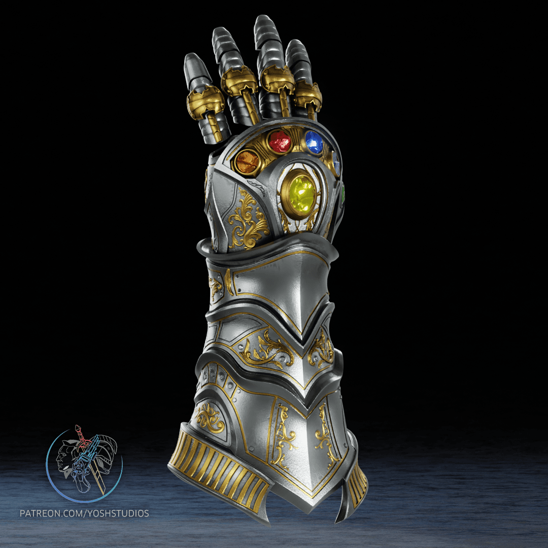 Dr Doom Infinity Gauntlet 3d model