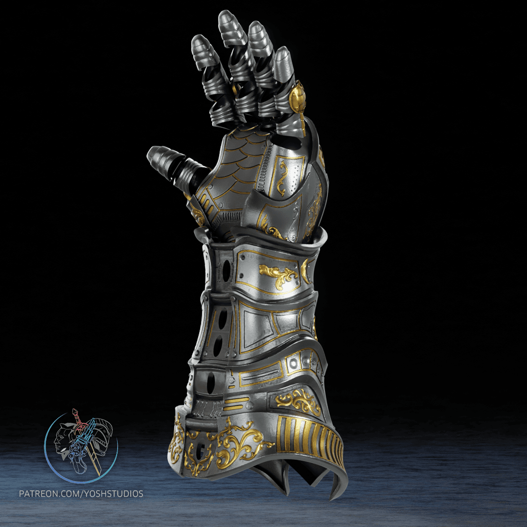 Dr Doom Infinity Gauntlet 3d model