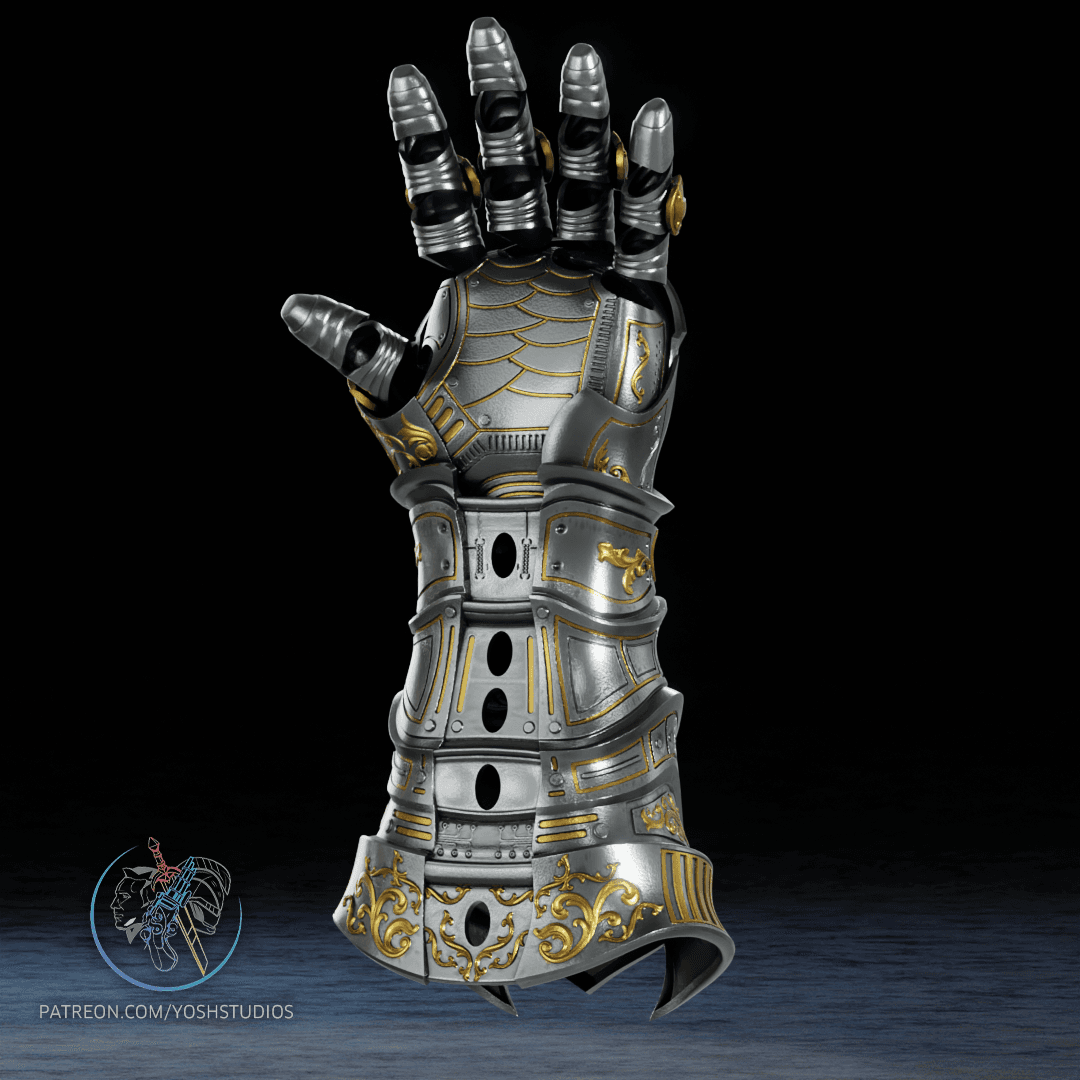 Dr Doom Infinity Gauntlet 3d model