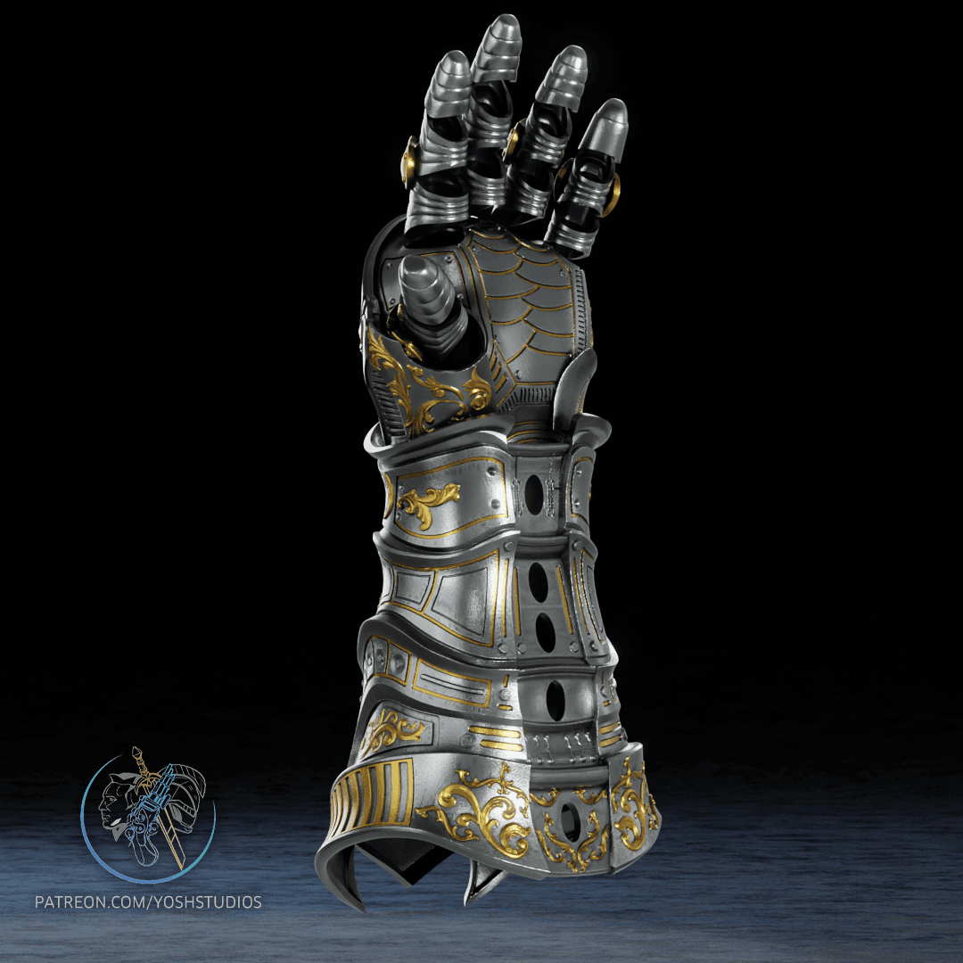 Dr Doom Infinity Gauntlet 3d model