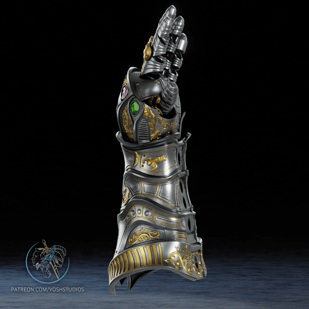 Dr Doom Infinity Gauntlet 3d model