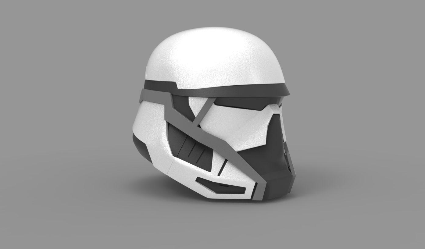 Stormtrooper Elite Helmet 3d model