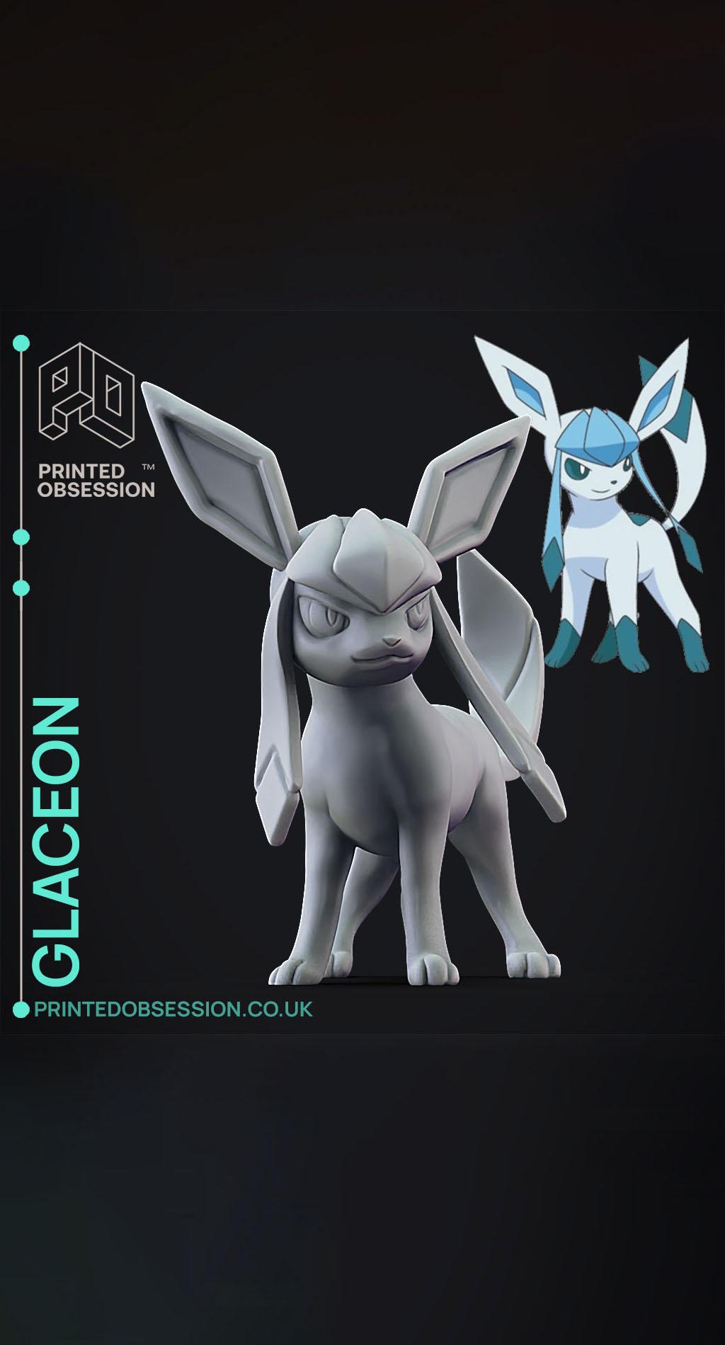 Glaceon - Pokemon - Fan Art 3d model