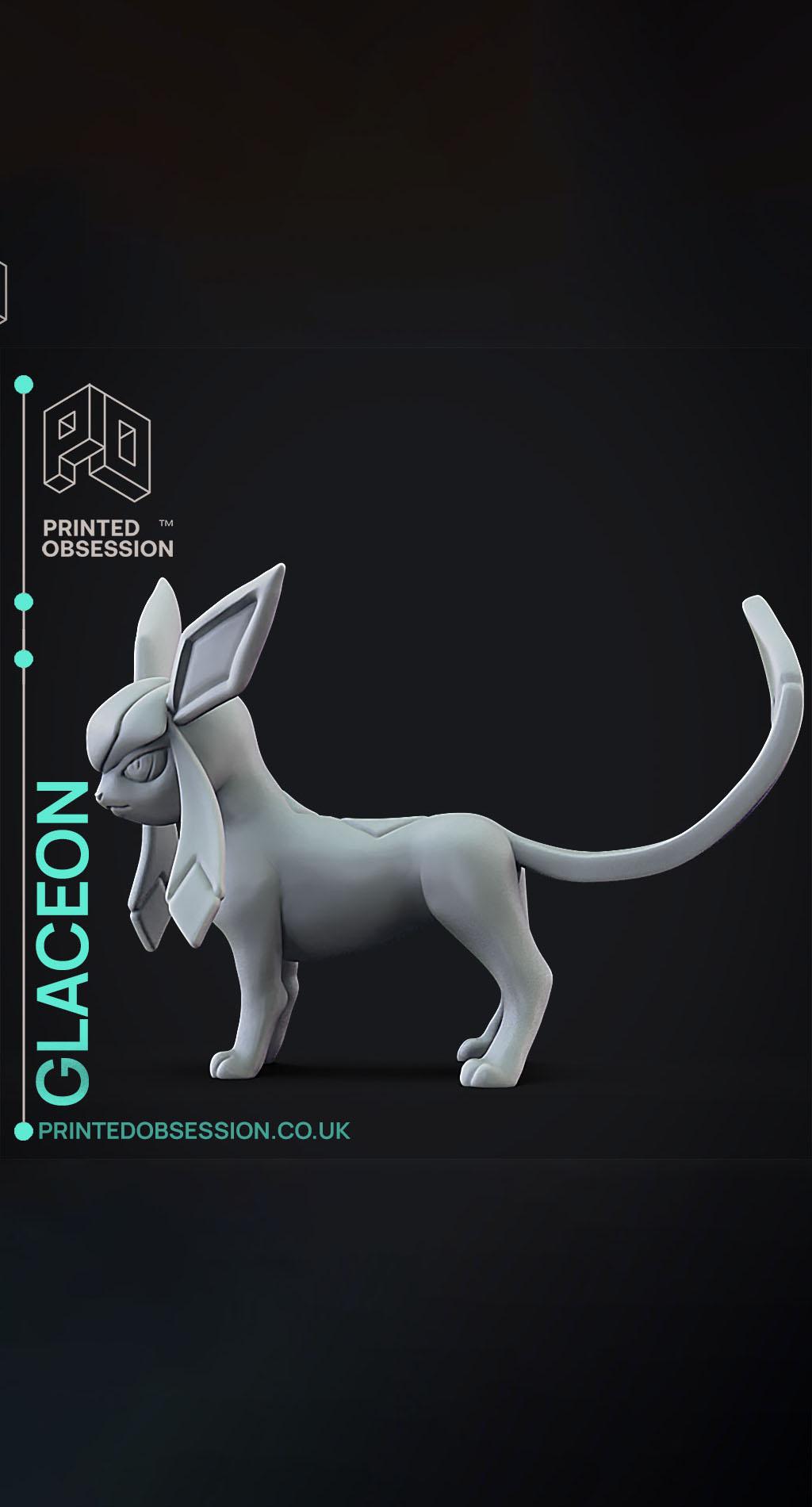 Glaceon - Pokemon - Fan Art 3d model