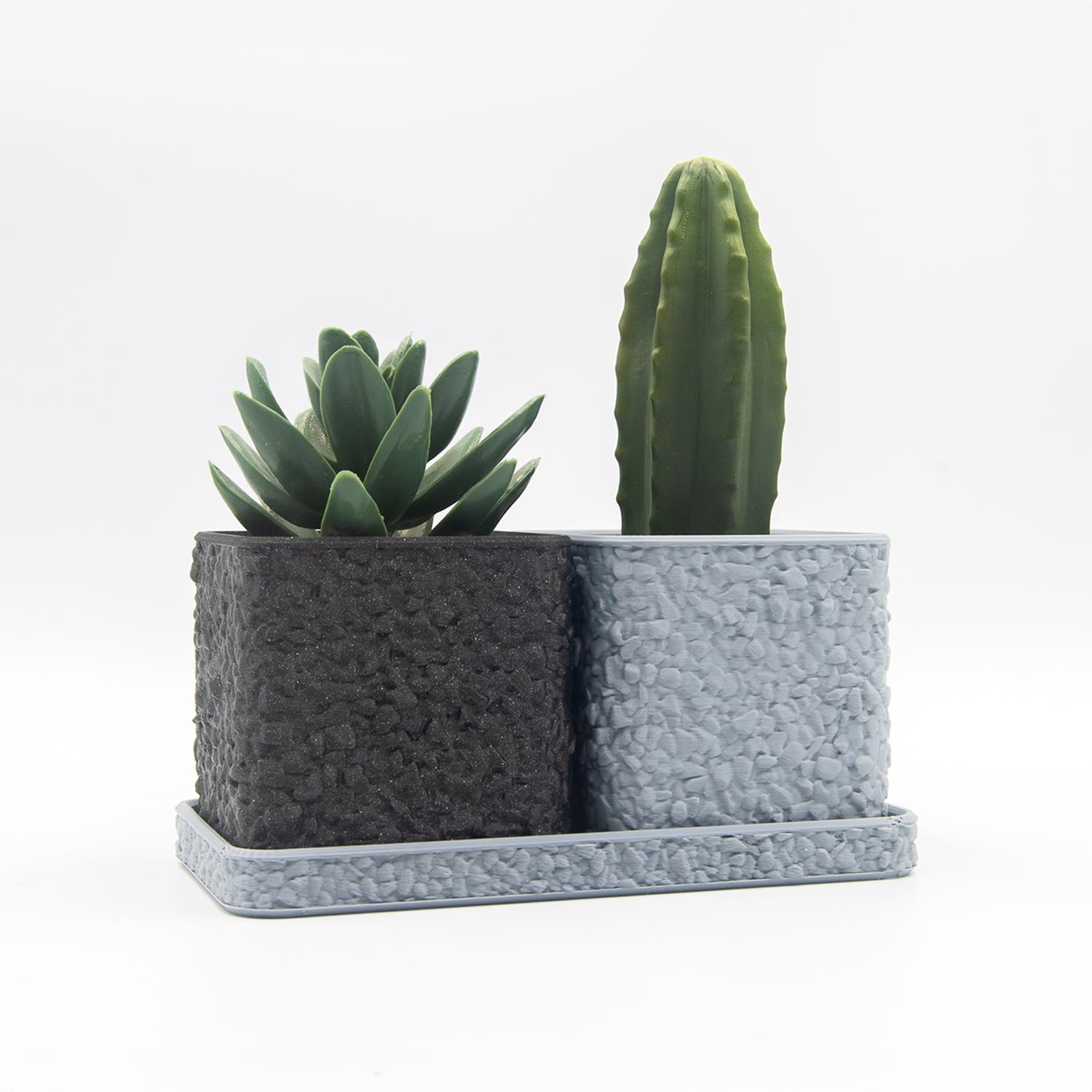 Pebble Planter 3d model