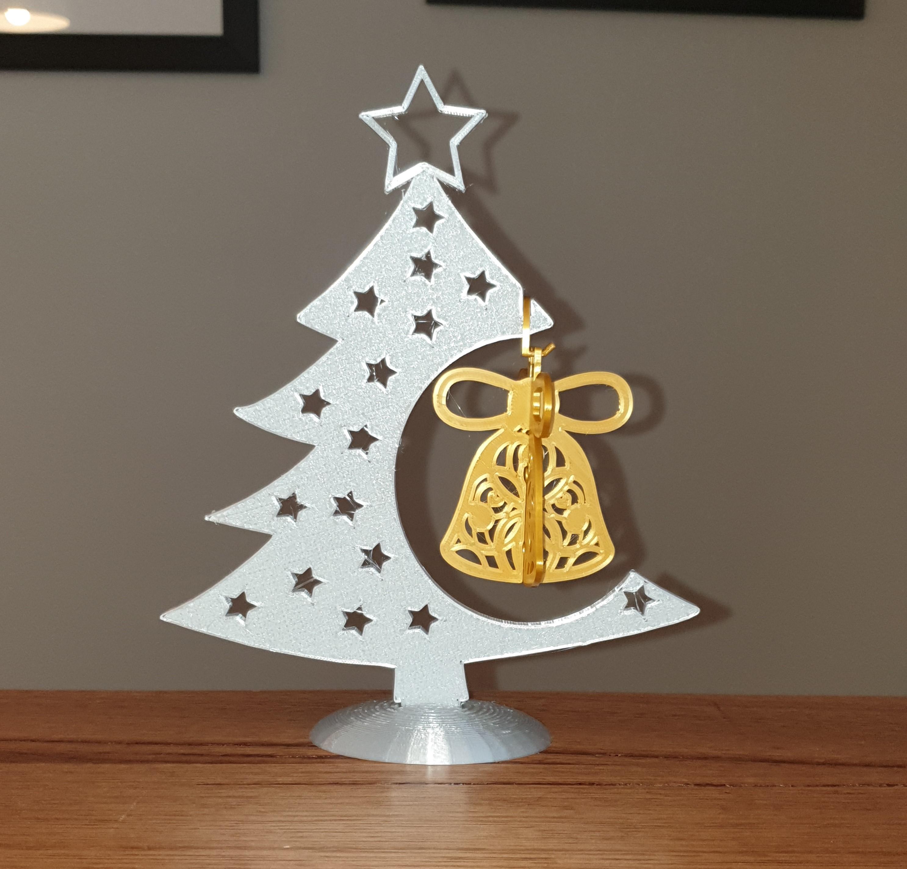 Bell Christmas Bauble 3d model