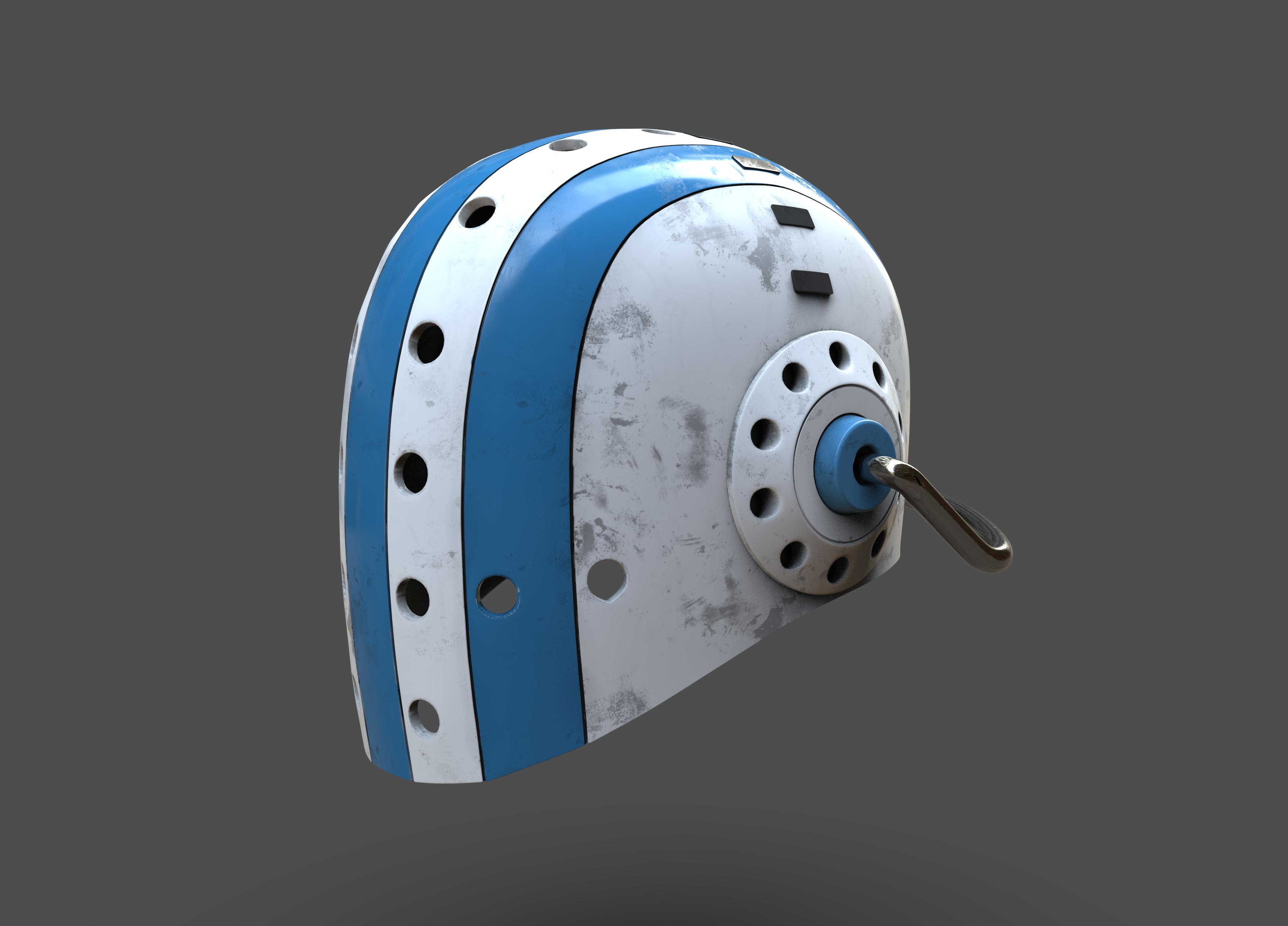 Killer Helmet One Piece 3d model