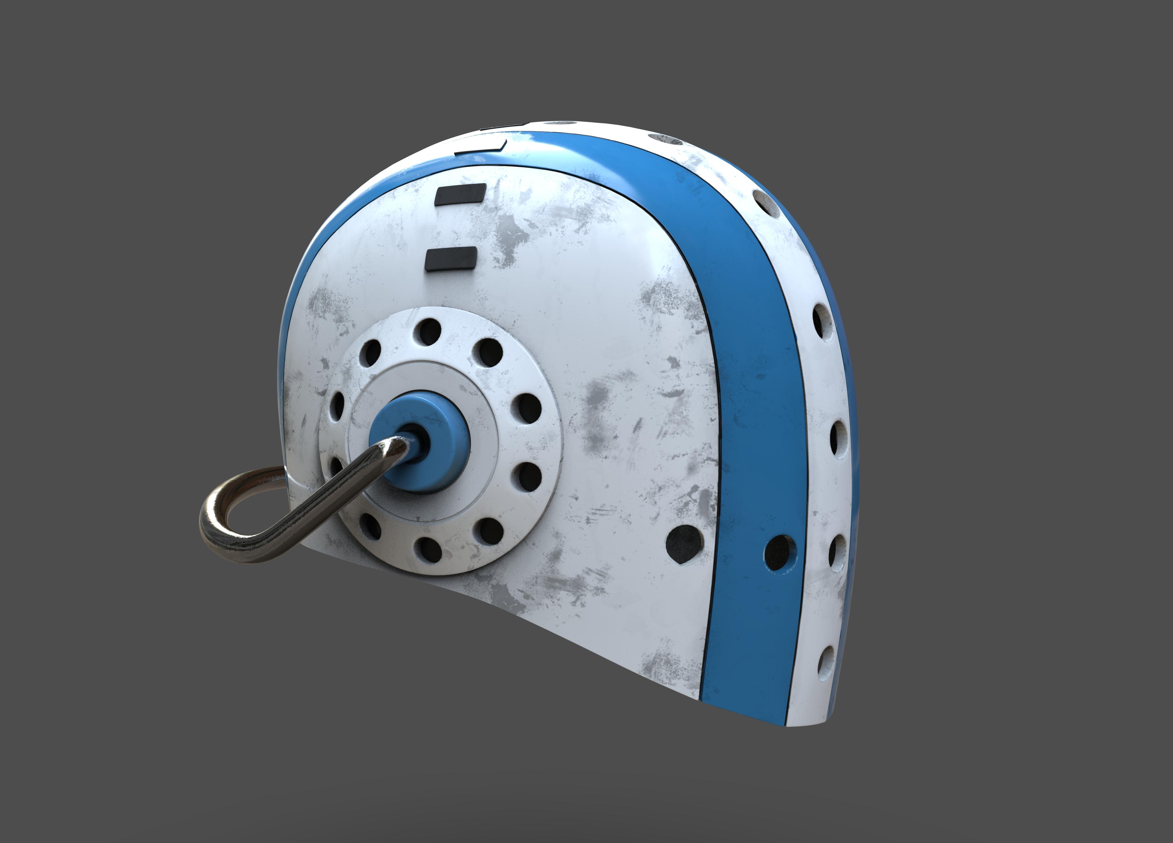 Killer Helmet One Piece 3d model