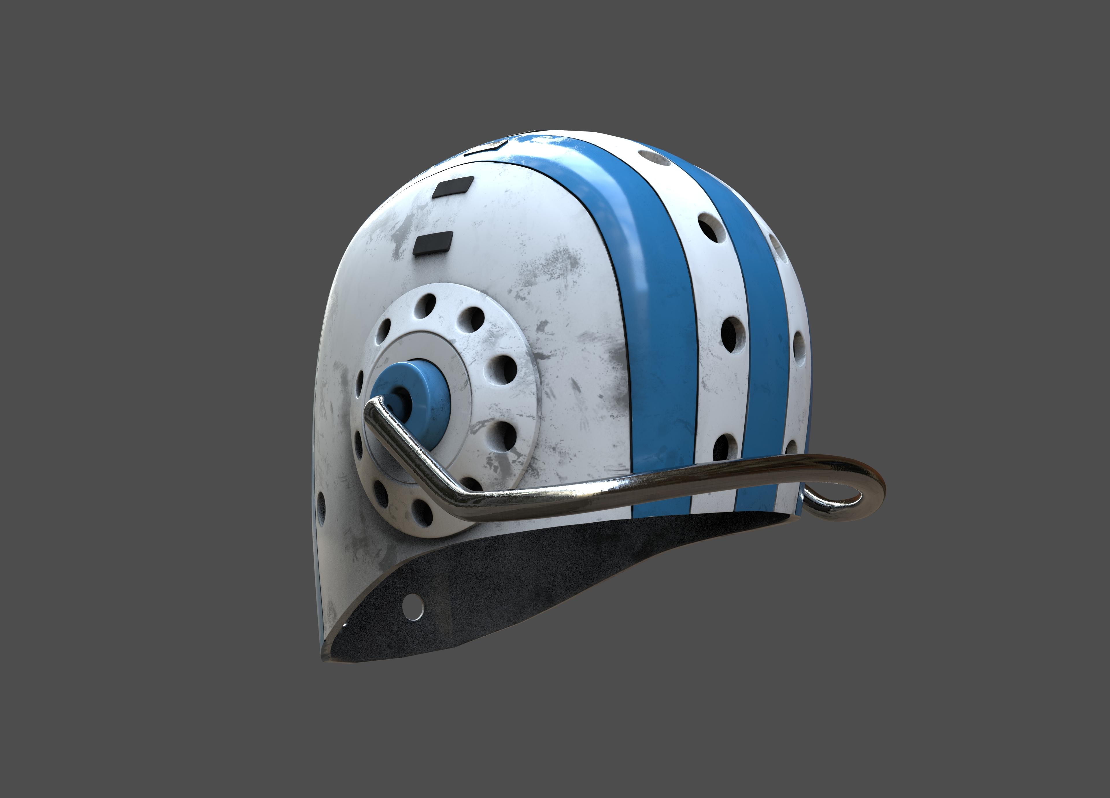 Killer Helmet One Piece 3d model