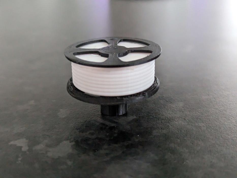 Filament Roll Extruder Knob - Ender 3 3d model