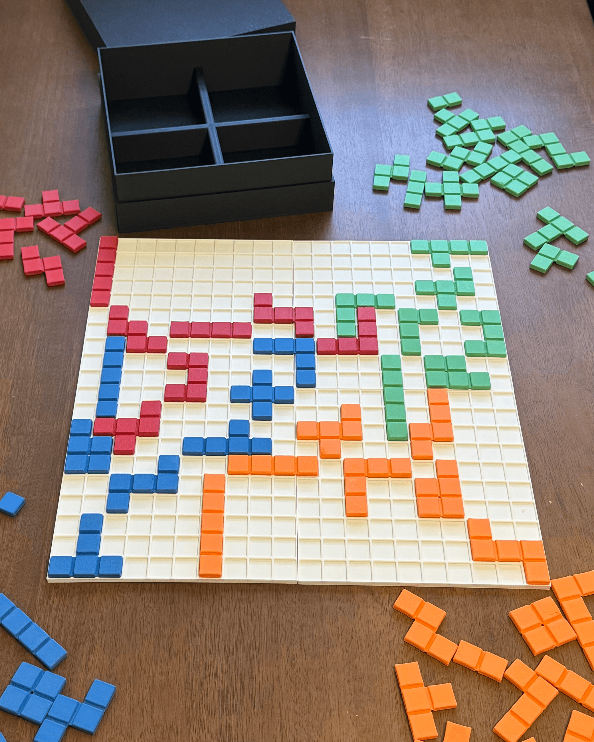 Blokus XL Board Game 3d model