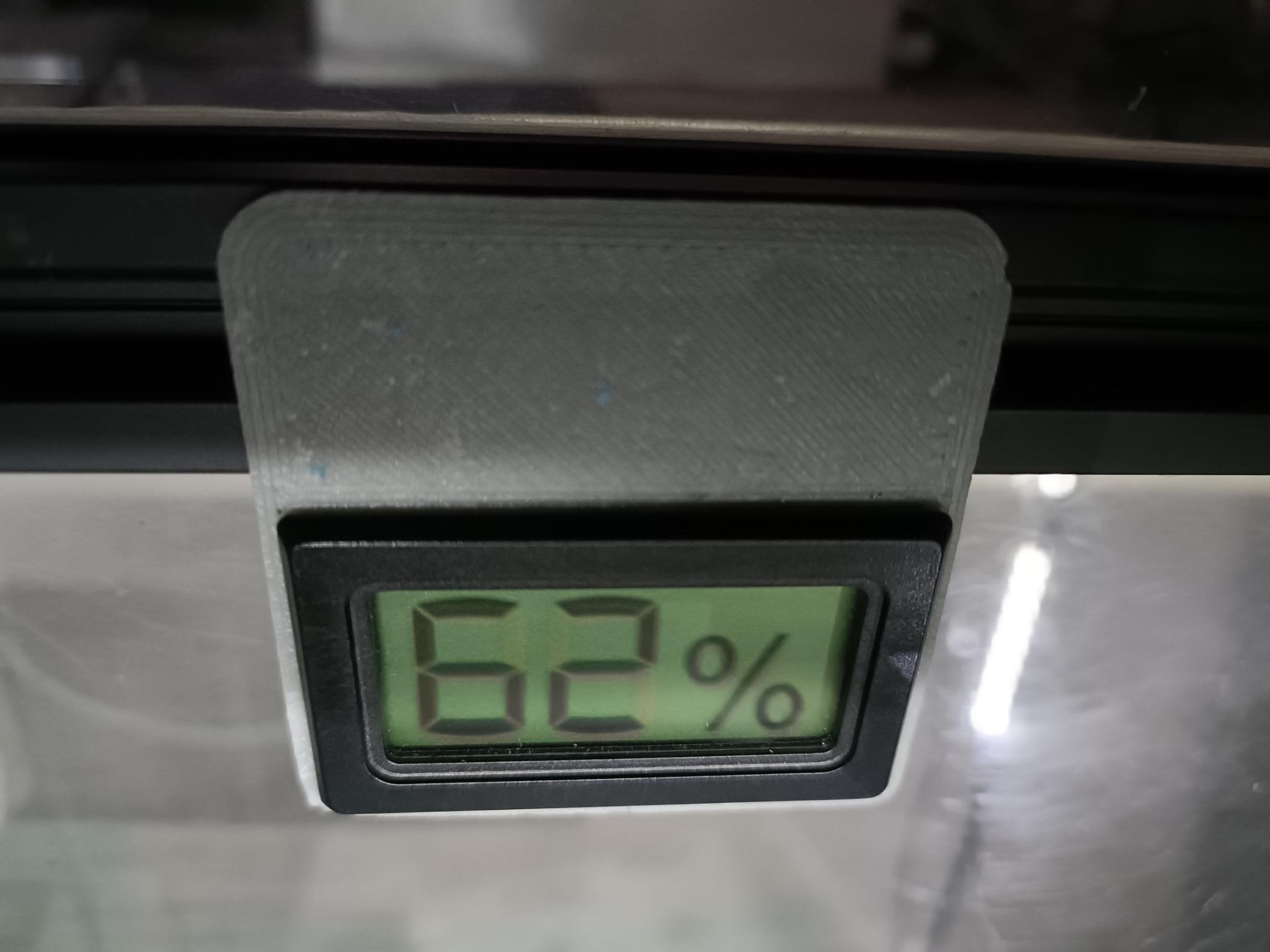 Rectangular Hygrometer snap on 2020 extrusion 3d model