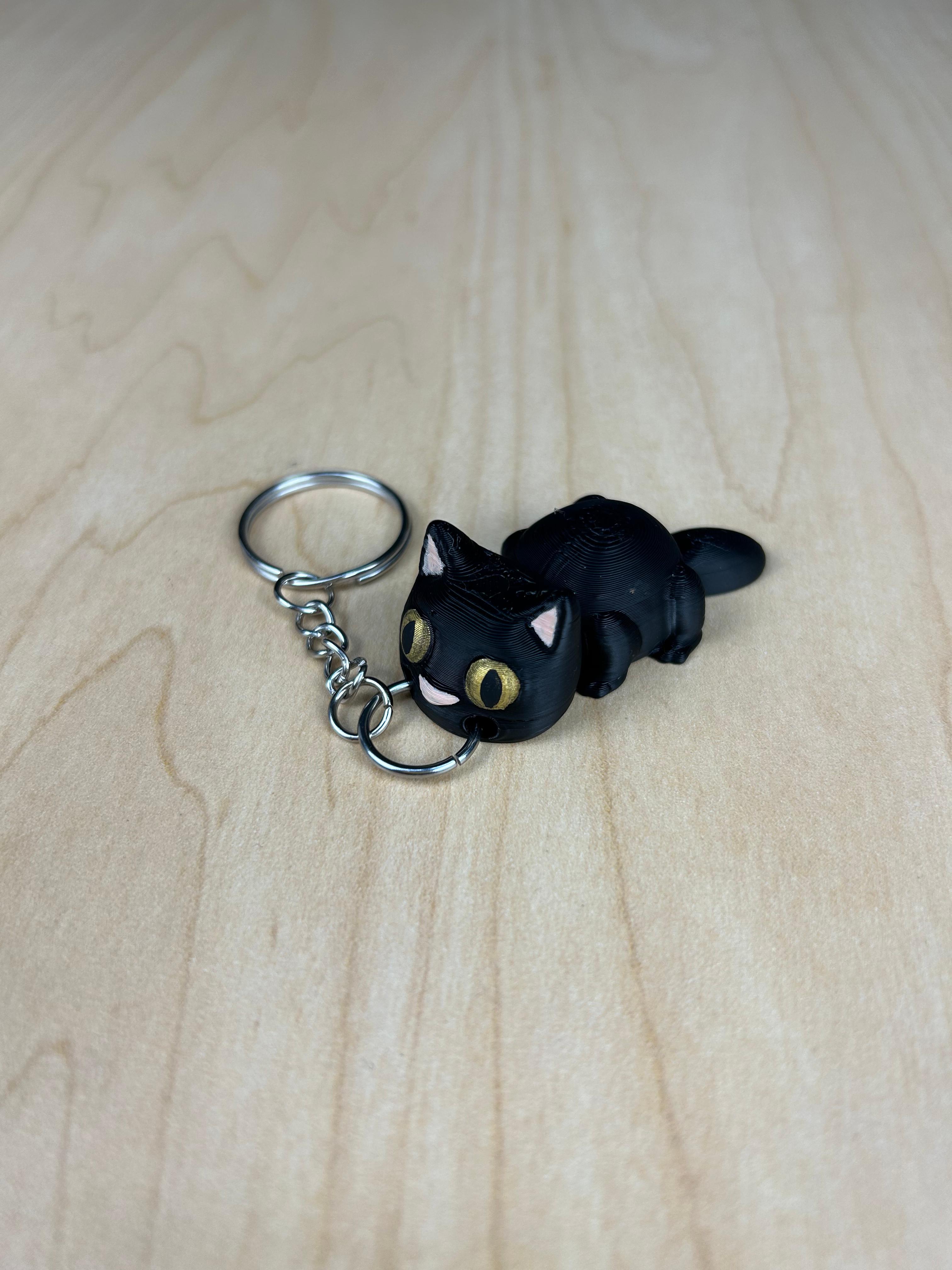 Potato the Cat Keychain 3d model